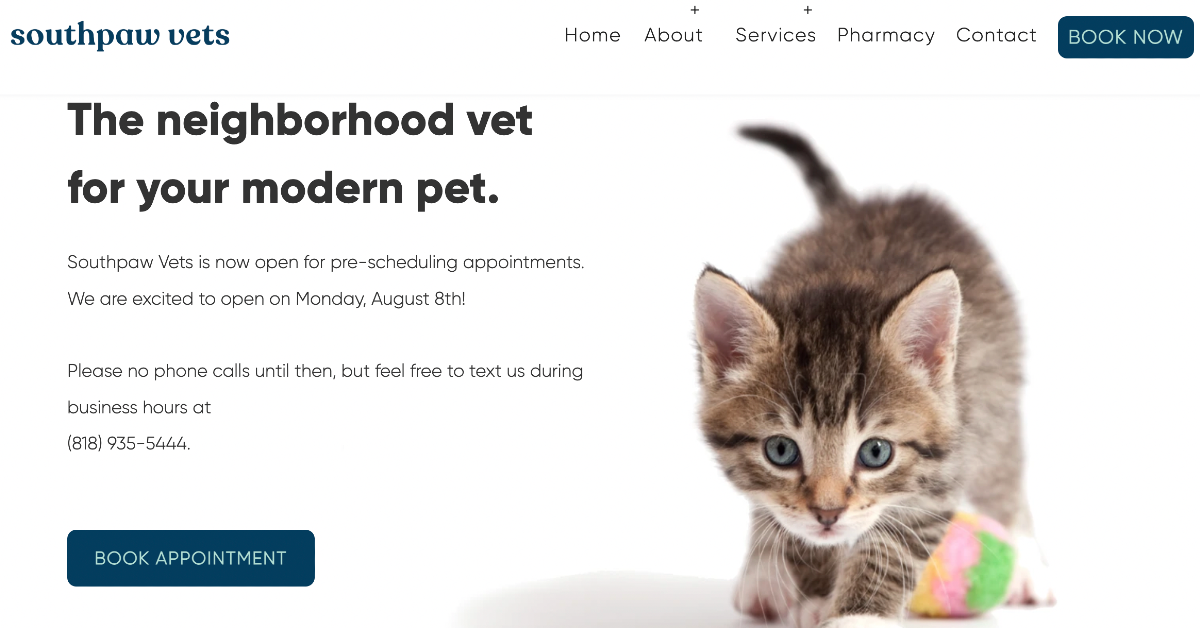 Southpaw Vets - The neighborhood vet for the modern pet!